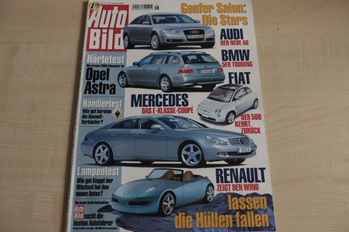 Deckblatt Auto Bild (08/2004)